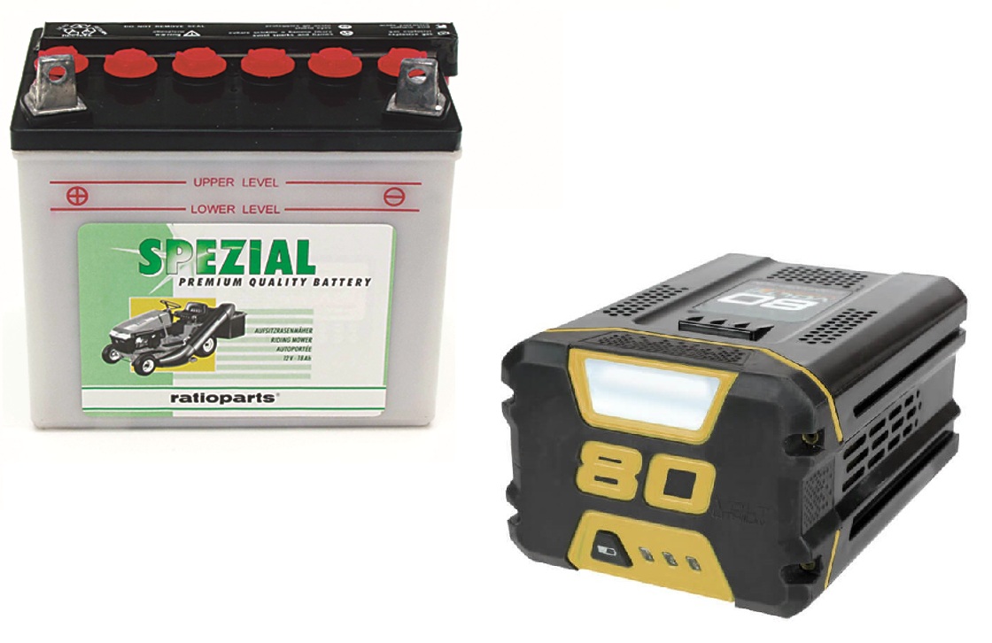 Batteries pour les tondeuses à gazon et les tracteurs