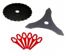 Brosse et couteaux