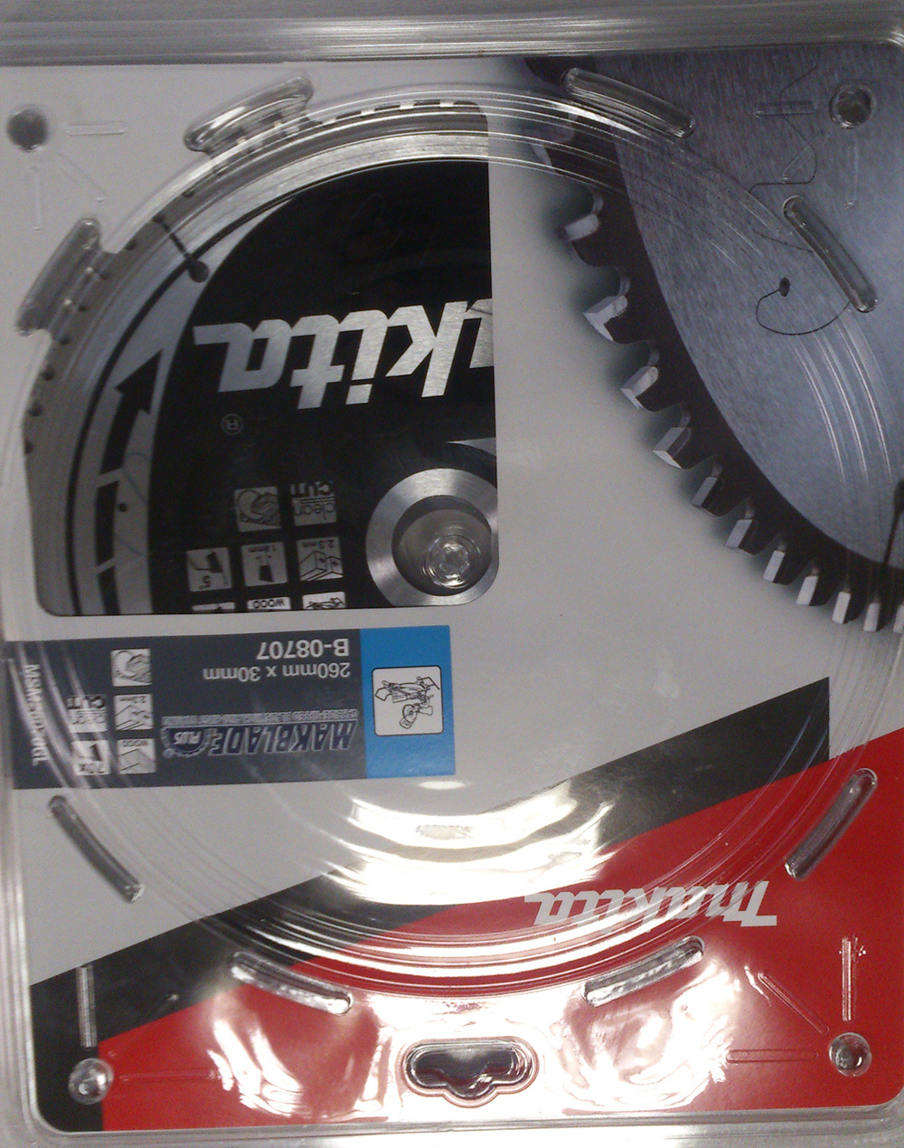 Lame de scie Makita MAKBLADE PLUS; 260x2,3x30,0 mm; Z70; 5°