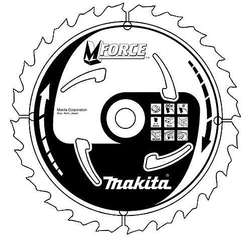 Lame de scie Makita MFORCE; 165x2x20,0 mm; Z16; 15°