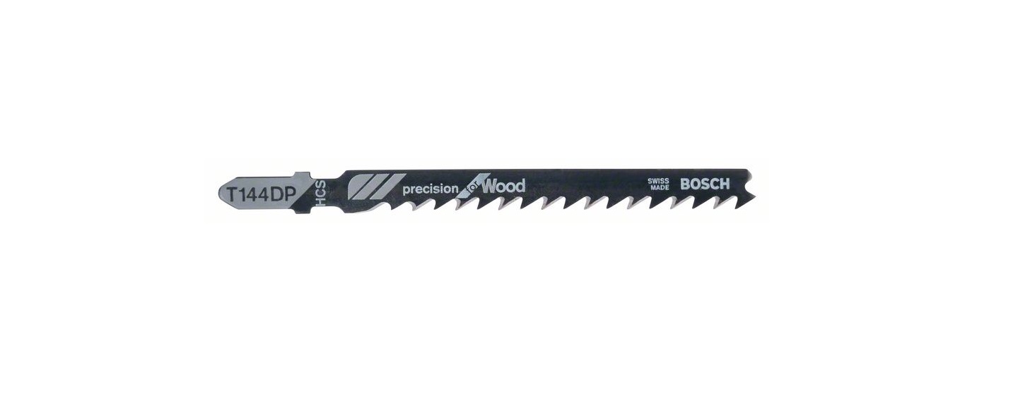 Lames pour scie sauteuse Bosch T 144 DP; 3 unités