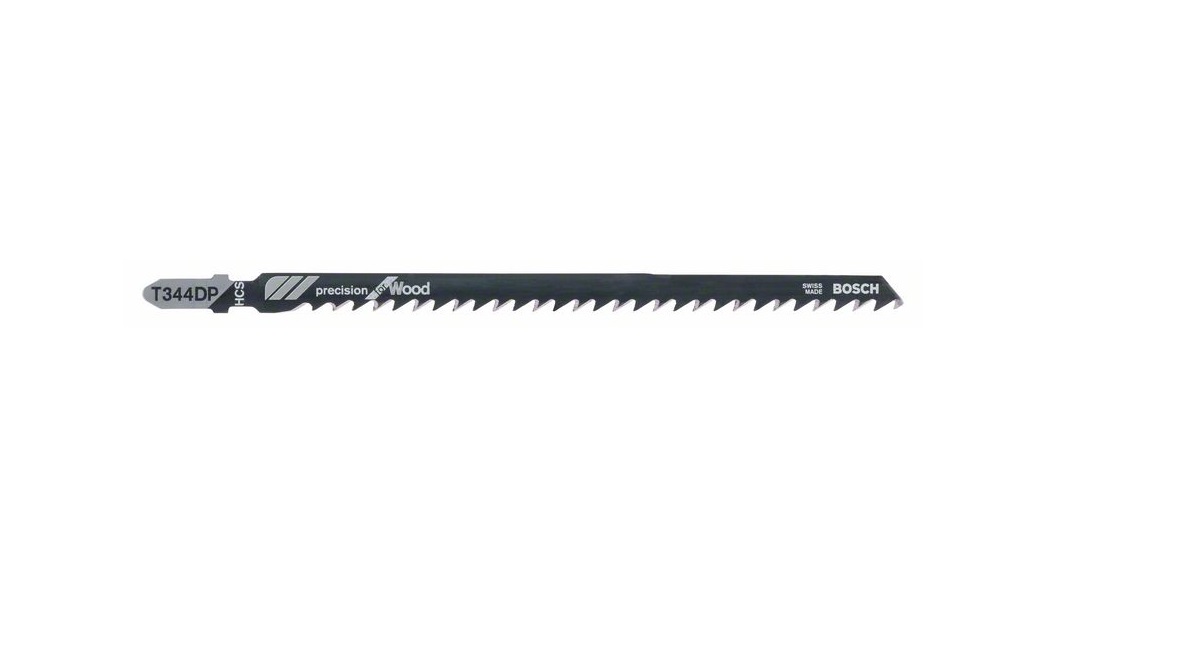 Lames pour scie sauteuse Bosch T 344 DP; 5 unités