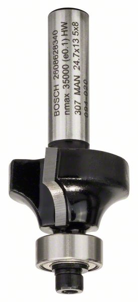 Fraise à rainurer Bosch 6/13,5/53 mm avec palier
