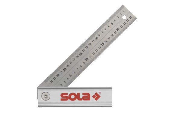 Équerre d'ingénieur Sola Quattro; 250x170 mm