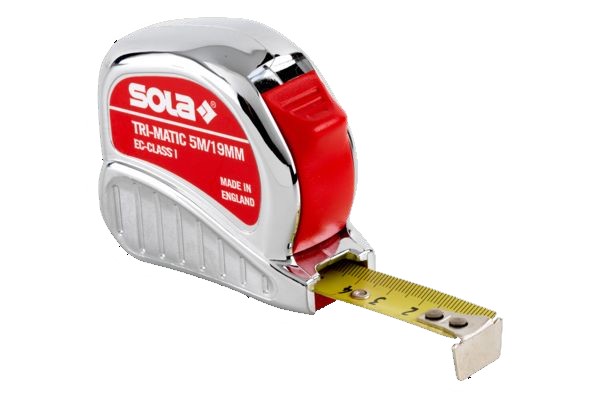 Mètre ruban Sola Tri - Matic TM; 8 m