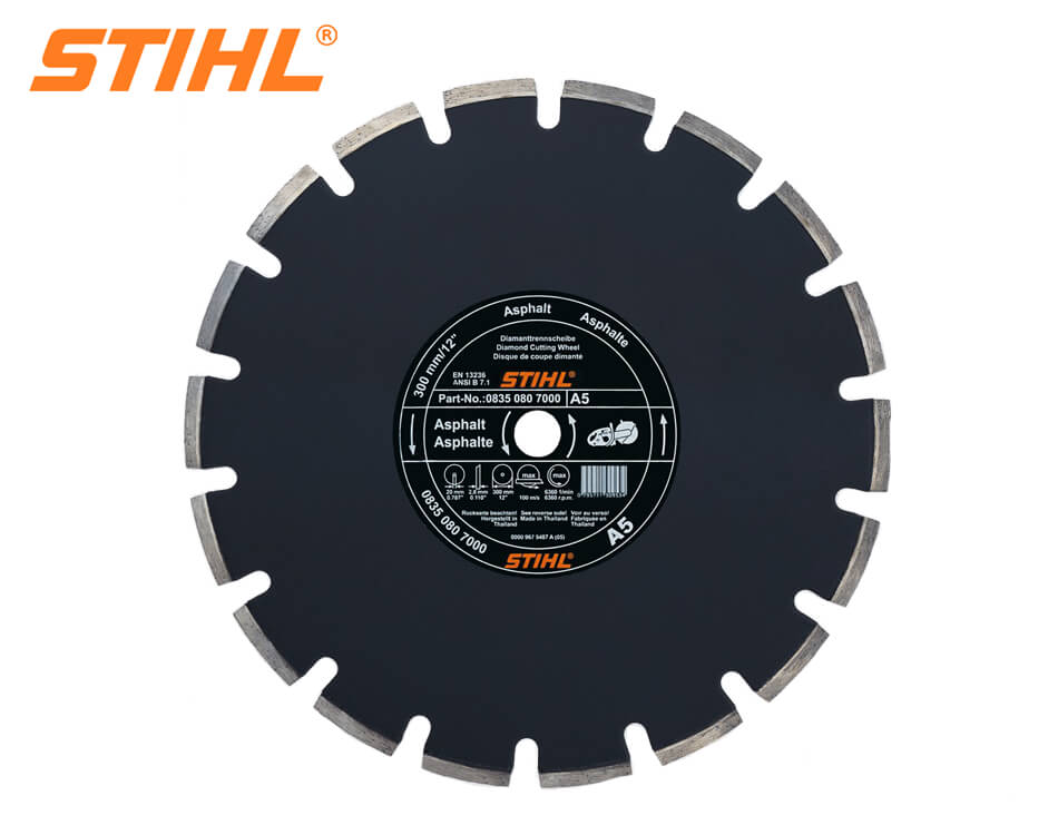 Disque à tronçonner diamanté Stihl 350 DF; 80A; 300 mm asphalte