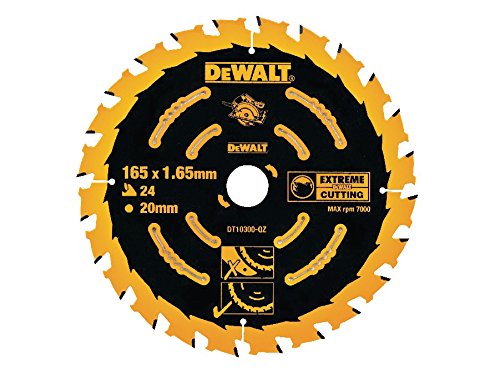 Scie circulaire DeWalt; 165x1,65x20,0 mm; Z24; 18°