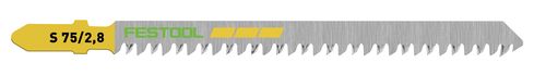 Lames pour scie sauteuse Festool; 75 mm; 2,8 mm; 5 unités