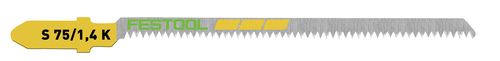 Lames pour scie sauteuse Festool; 75 mm; 1,4 mm; 4 unités