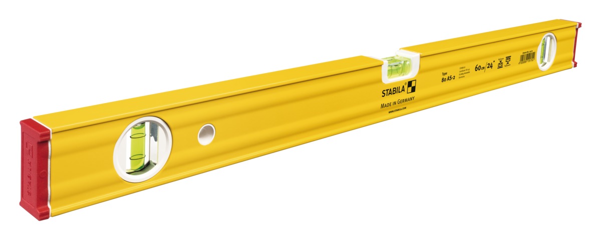 Niveau tubulaire Stabila 80 AS-2; 60 cm