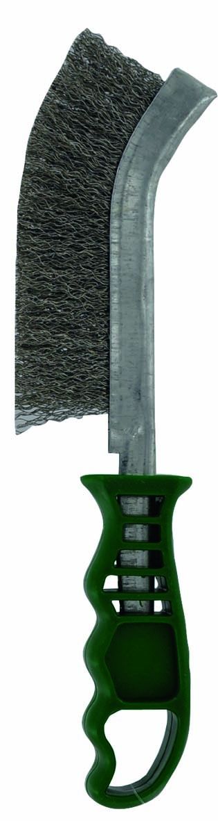 Brosse métallique manuelle Tivoly Ergonomic Convex; 0,3 mm
