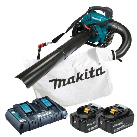Souffleur de feuilles sans fil Makita DUB363PT2V; 2x18 V; 2x5,0 Ah accu.