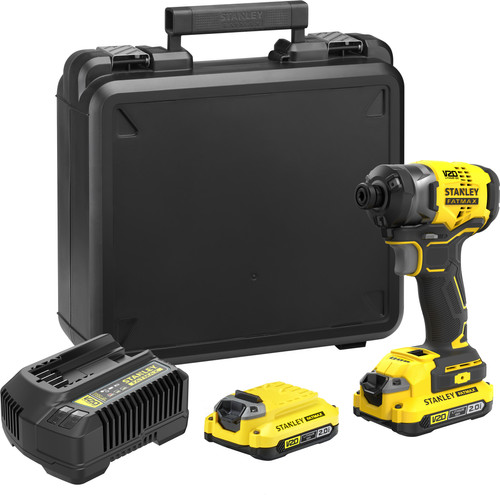 Pilote d'impact Stanley SFMCF820D2K-QW; 18 V; 2x2,0 Ah accu.