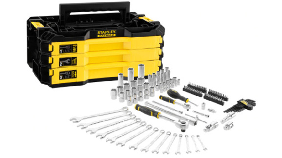 Ensemble d'outils Stanley FatMax L-STAK; 126 unités