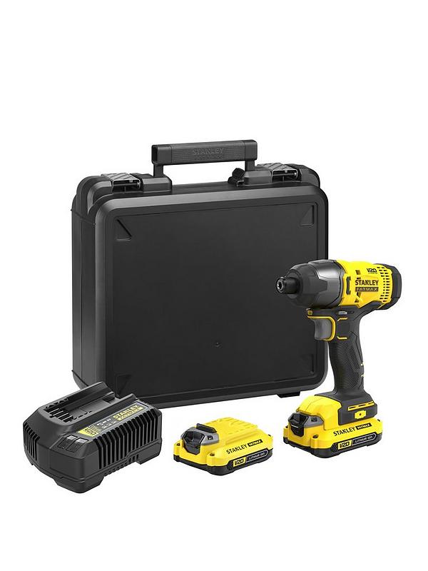 Pilote d'impact Stanley SFMCF800C2K-QW; 18 V; 2x1,5 Ah accu.