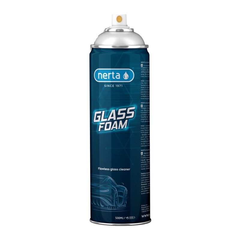 Agent de nettoyage de verre Nerta Glass Foam; 0,5 l