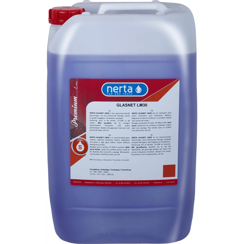 Agent de nettoyage de verre Nerta Glas-Net LM30; 5 l
