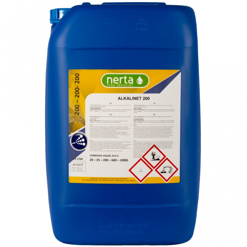 Nettoyant alcalin Nerta Alkalinet 200; 25 l