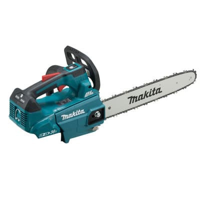 Tronçonneuse Makita DUC356ZB; 2x18 V; 35 cm rail de guidage (sans batterie et chargeur)