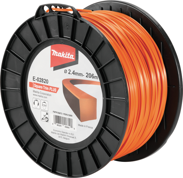 Ligne de coupe (carré) Makita E-02820; 2,4 mm/206 m