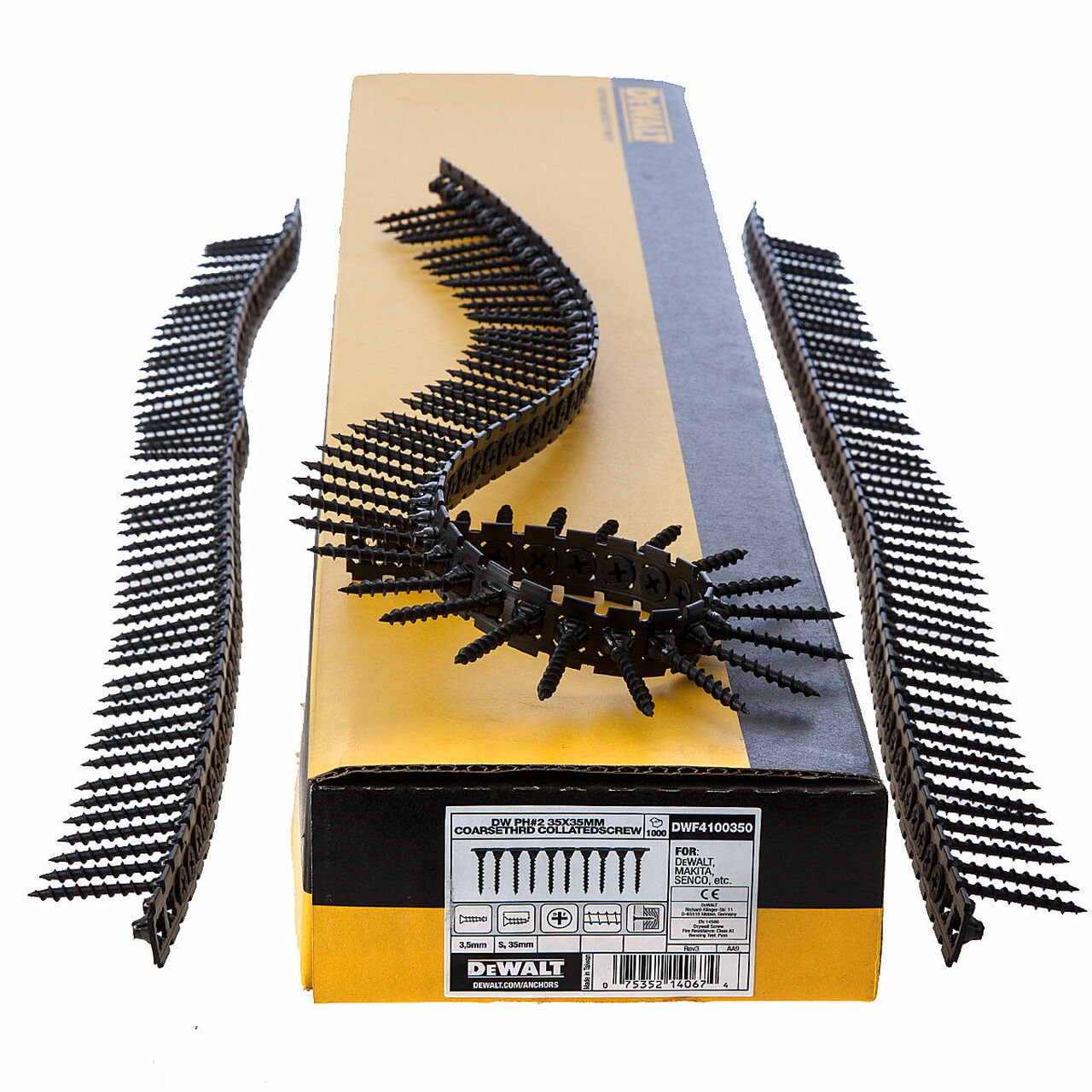 Vis en bande DeWalt DWF4100350; 3,5x35 mm; 1000 unités