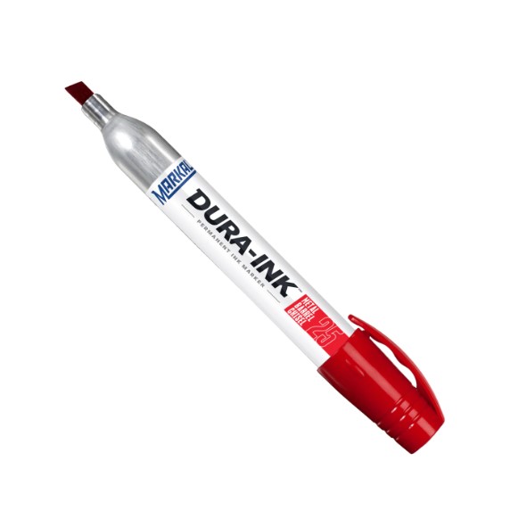 Stylo de marquage Markal DURA-INK 25; 3-6 mm; rouge