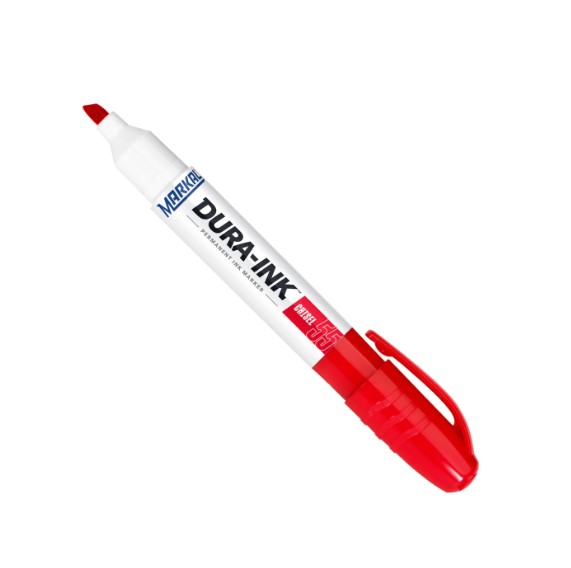 Stylo de marquage Markal DURA-INK 55; 1,5-4,5 mm; rouge