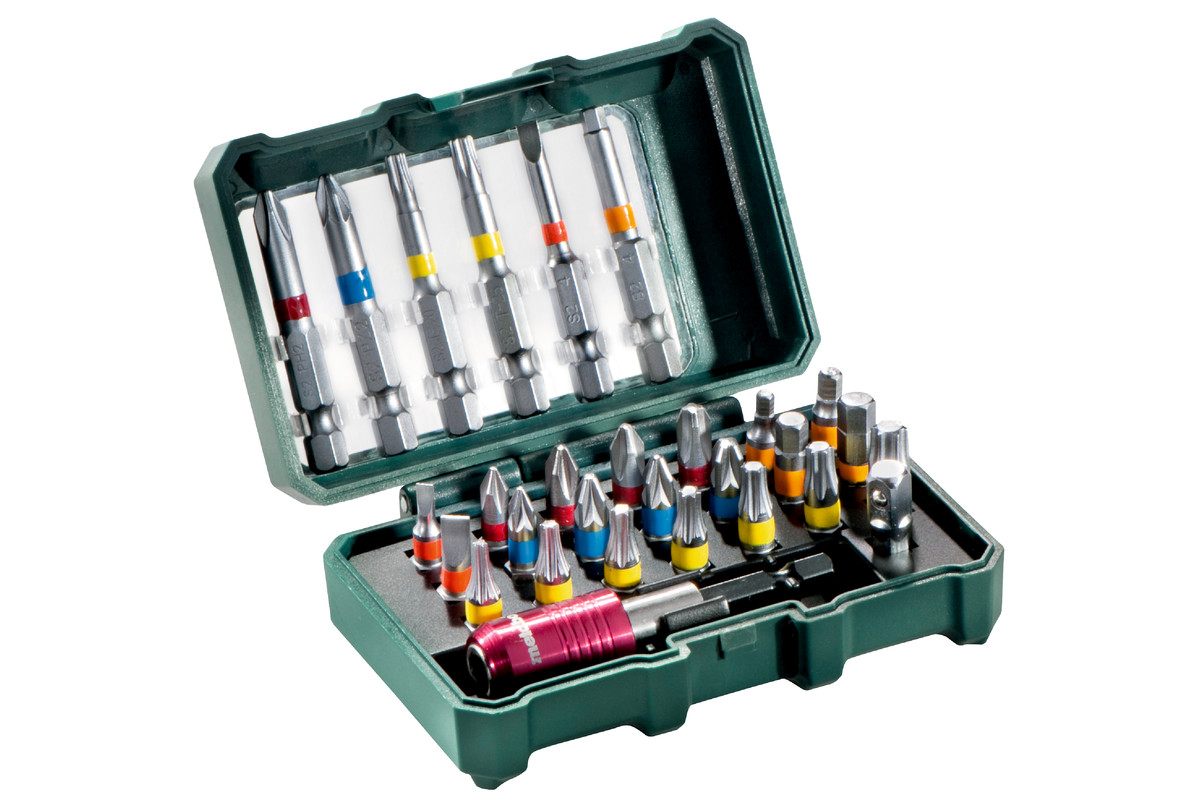 Jeu d'accessoires de tournevis Metabo SP; 29 unités