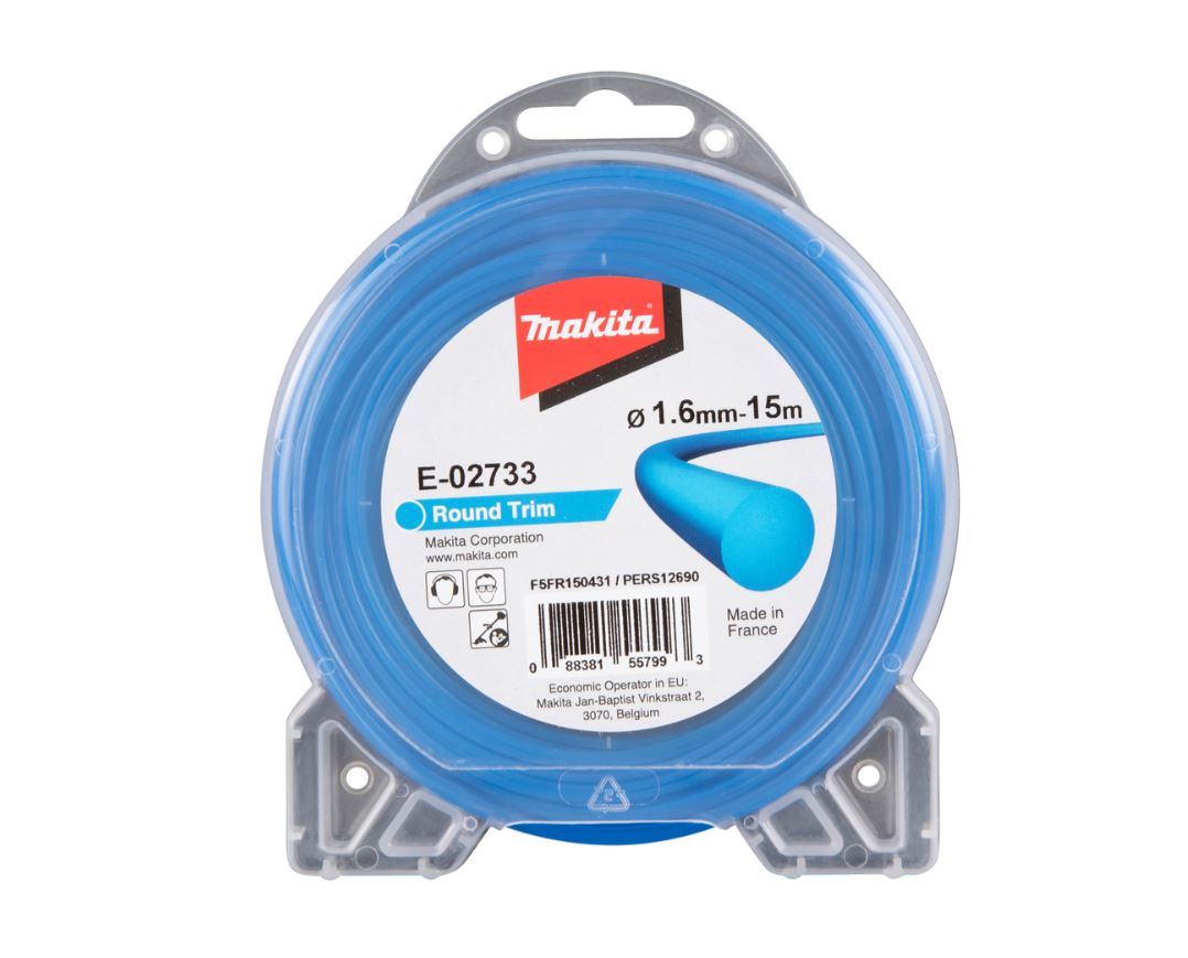 Fil de coupe Makita; 1,6 mm/15 m; circulaire