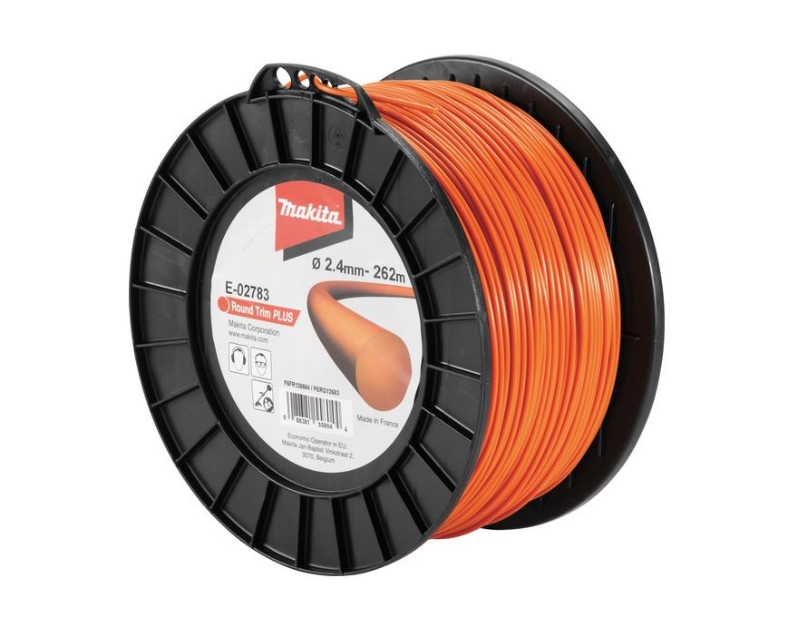 Fil de coupe Makita; 2,4 mm/262 m; circulaire