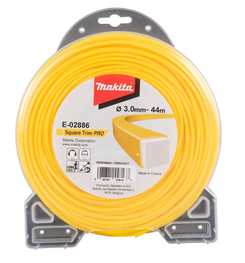 Fil de coupe Makita; 3,0 mm/44 m; carré