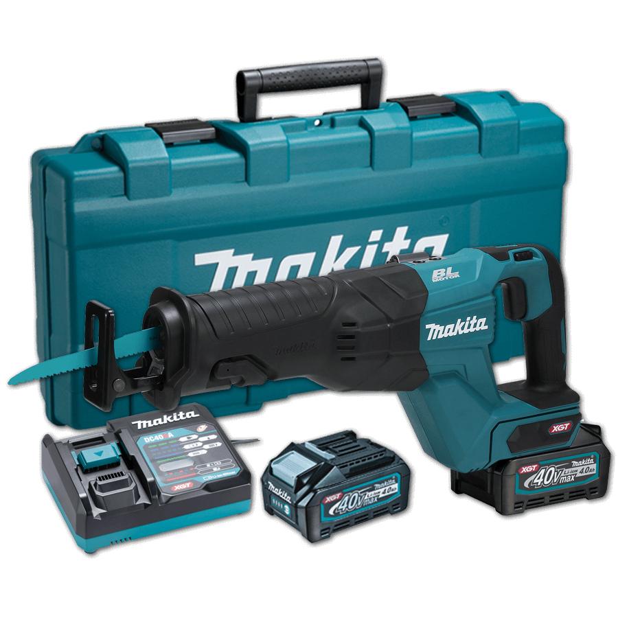 Scie sabre Makita JR001GM201; 40 V; 2x4,0 Ah accu.
