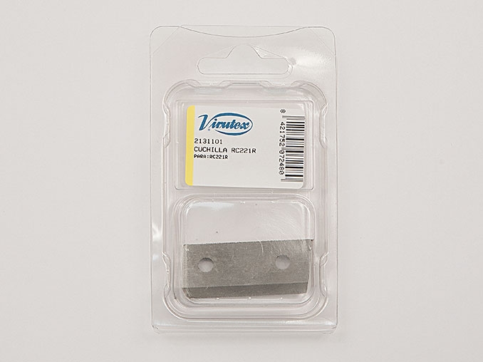 Lames de rechange pour tondeuse formant des extrémités de bords Virutex RC221R