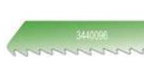 Lames pour scie sauteuse Virutex 3440096; 75 mm; 3 mm; 5 unités