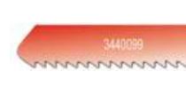 Lames pour scie sauteuse Virutex 3440099; 52 mm; 1,2 mm; 5 unités