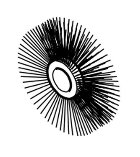 Brosse conique Femi 3239941; 200x30x20 mm