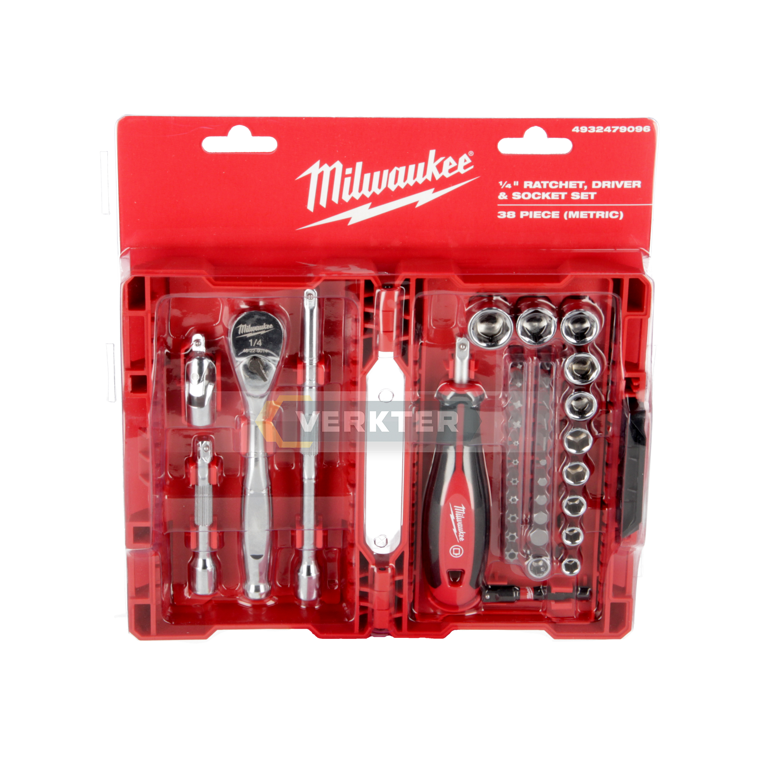 Jeu d'accessoires de tournevis Milwaukee 4932479096; 38 unités