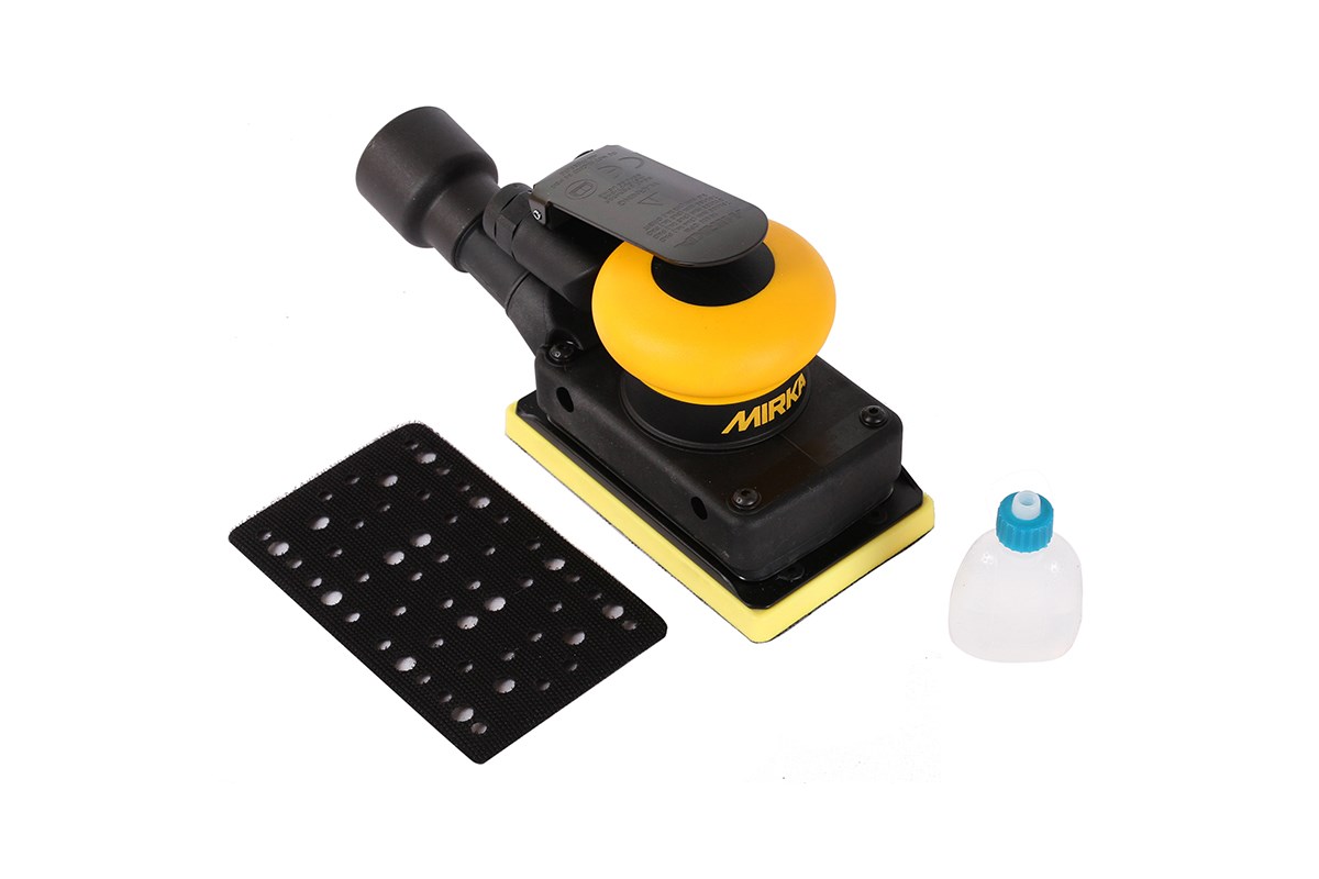 Ponceuse orbitale aléatoire pneumatique Mirka OS 353CV; 179 W; 81x133 mm