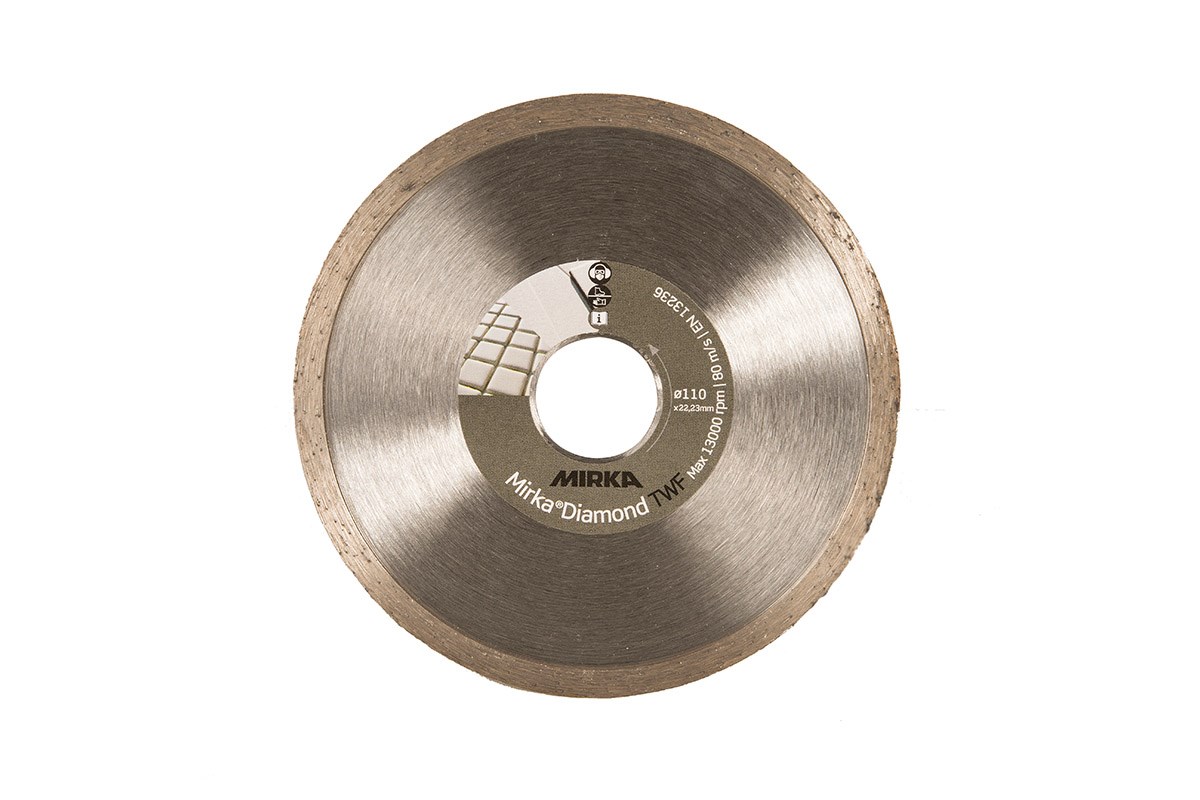 Disque a meuler diamant Mirka DIAMOND; 110x22,2 mm; TWF