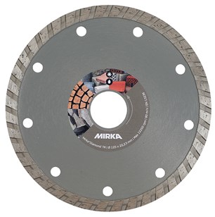 Disque a meuler diamant Mirka DIAMOND; 125x22,2 mm; TR