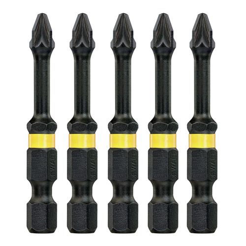 Buse à impact DeWalt FLEXTORQ; PZ3; 57 mm; 5 unités