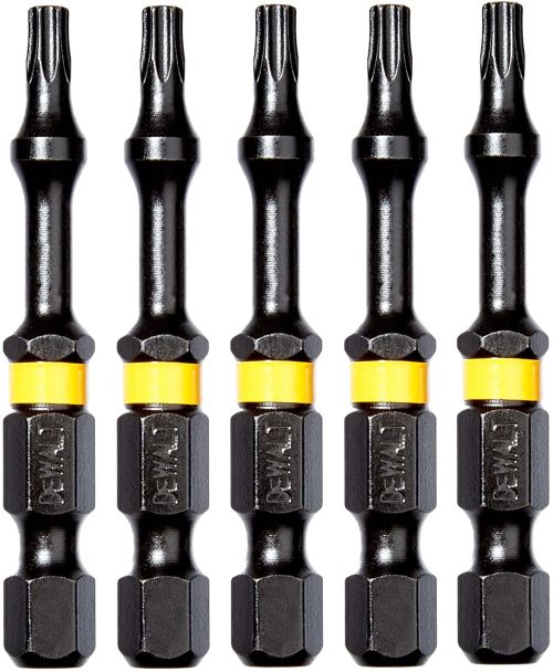 Buse à impact DeWalt FLEXTORQ; T15; 57 mm; 5 unités