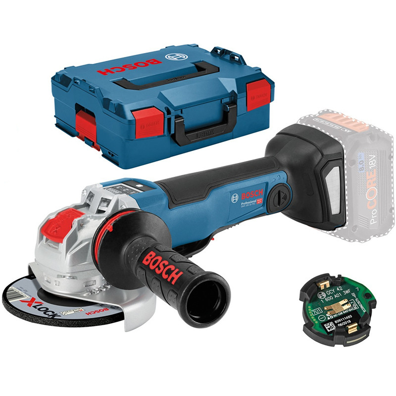 Meuleuse d'angle Bosch GWS 18V-15 SC&nbsp;BITURBO SOLO; 150 mm; (sans batterie et chargeur)