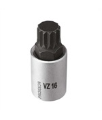 Prise avec tête Proxxon 23328; 1/2''; VZ 16; 55 mm; 1 unités