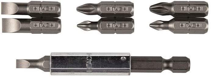 Jeu d'accessoires de tournevis Hikoki 752397; 7 pcs + Support mural pour aspirateur