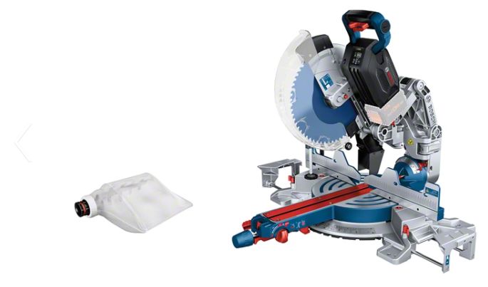 Scie à onglets composés Bosch GCM 18V-305 GDC BITURBO; 18 V (sans batterie et...