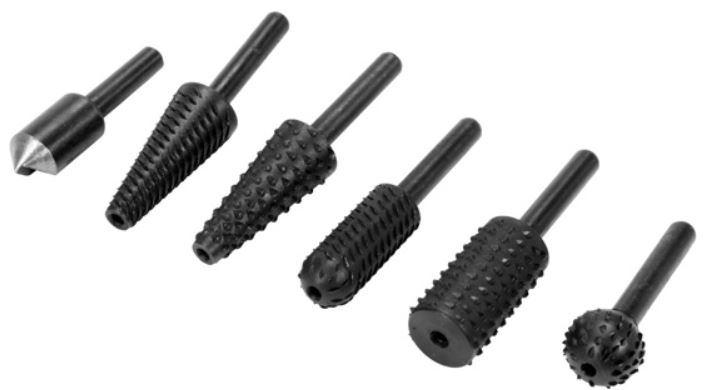 Coffret de forêts pour le bois Yato YT-61712; 6 unités