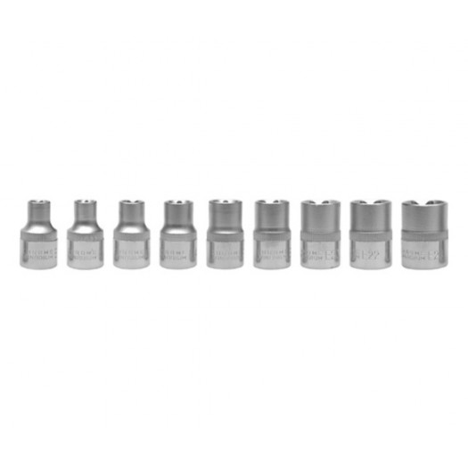 Jeu de clés à douille Yato YT-0521; TORX; 9 unités