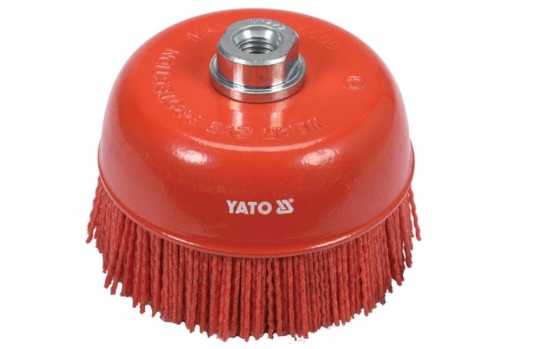 Brosse ronde en nylon Yato YT-47785; 65 mm