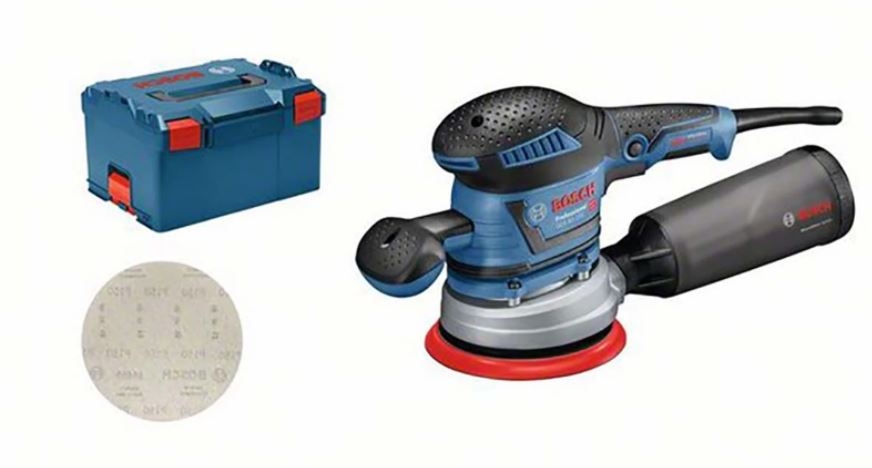 Ponceuse orbitale Bosch GEX 40-150 Professional + L-BOXX